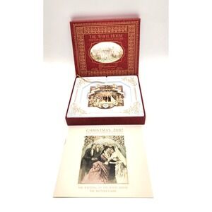 White House Historical Association Christmas Ornament 2007 Box Wedding Cleveland